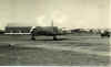 R A F Transport Command Comet arriving at Akrotiri Jan 1957. First visit