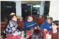 Greg Gordon is at the end of the table, talking to Alan